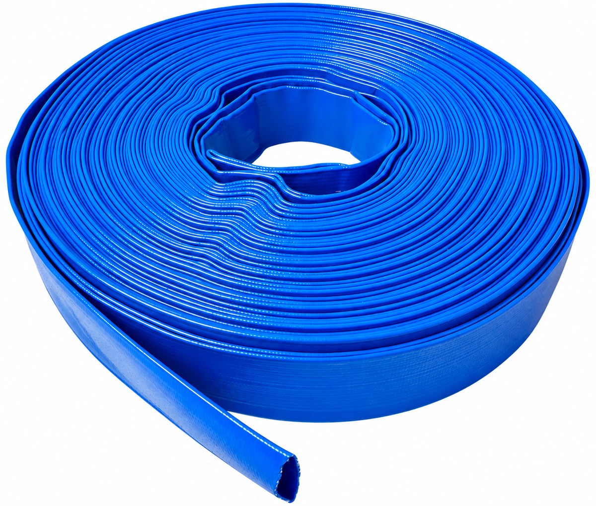 Mangueiras Flat Termoplásticas PVC Azul